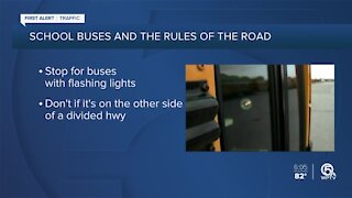 Reminder: School zones and school buses back on the road