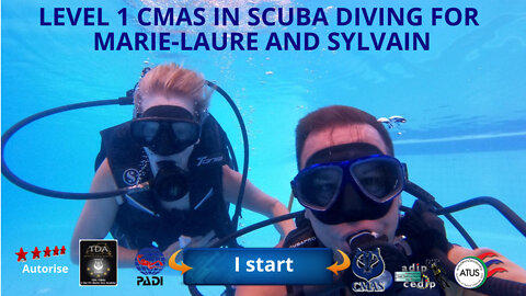 🤿CMAS level 1 in #scuba diving in Pattaya
