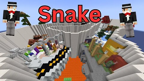 Minecraft Parkour Snake