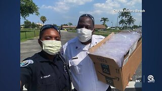 Riviera Beach giving out free face masks on Sunday