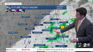 Saturday Night Weathercast