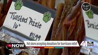 Pet store holds grand opening with hurricane relief fundraiser