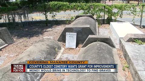 Historical cemetery to use tech. to find graves