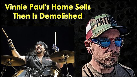 Vinnie Paul's Home Demolished #pantera
