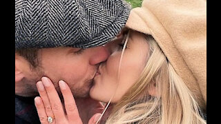 Mollie King and Stuart Broad engaged