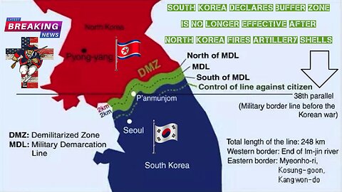 South Korea Declares Buffer Zone Is No Longer Effective After North Korea Fires Artillery Shells