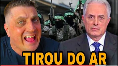 Brasileiro em Israel é retirado do ar ao expor a hipocrisia da CNN ao vivo