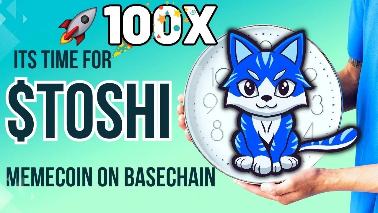 TOSHI crypto pump on BaseChain New Memecoin with 5K holders Can it 100X