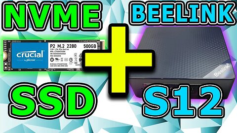 How To Upgrade & Replace NVME SSD Beelink S12 Mini S Computer