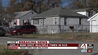 Man suffers critical injuries in KCK shooting