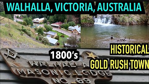 WALHALLA | Australia’s Last Town to be Connected to the Power Grid - Historical 1800’s Town