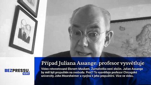 Případ Juliana Assange: profesor vysvětluje