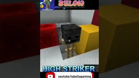 Minecraft: High Striker Carnival Game