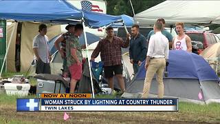 Woman struck by lightning at Country Thunder Music Festival identified by deputies