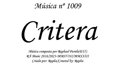 Música nº 1009-Critera