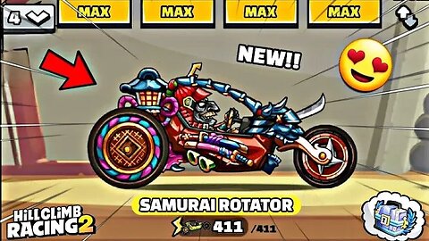 Hill Climb Racing 2 - 😍NEW!! SAMURAI ROTATOR GAMEPLAY & CHALLENGES FOR YOU!! - 2023