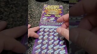 WINNING LOTTERY TICKET ALMOST THROWN AWAY! #lottery