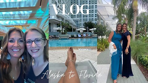 Alaska To Florida / Girl Trip / Meeting Friends/ Lemongrass Conference / Flying Across The US