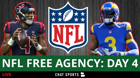 NFL Free Agency 2022 LIVE - Day 4: Latest Signings, News & Rumors