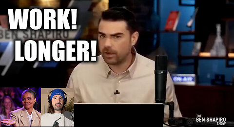 Ben Shapiro Says No One In The United States Should Retire At 65 Years Old! My Reaction.