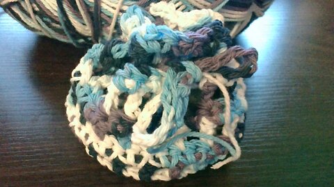 Left handed Crochet Face Scrubbie Set. Beginner friendly tutorial.
