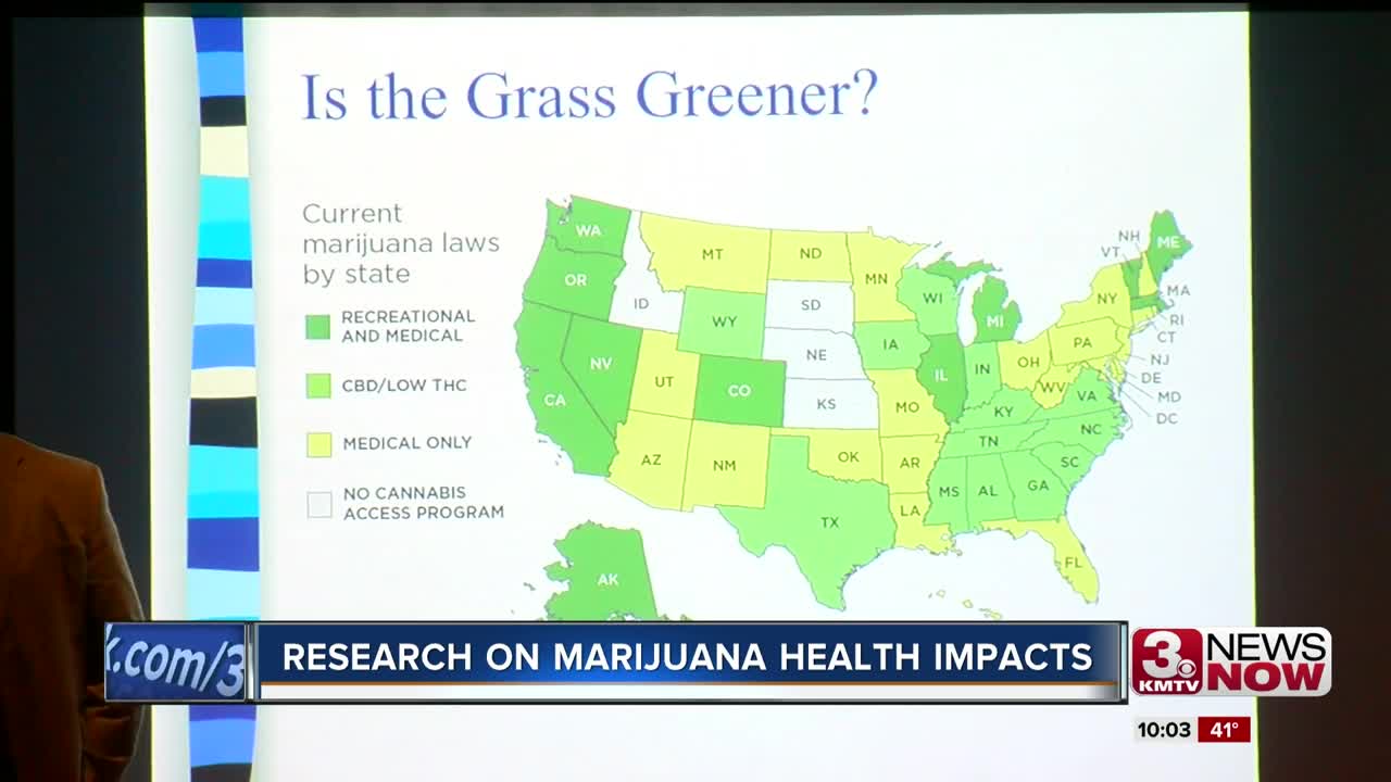 Researcher discusses pros and cons of marijuana