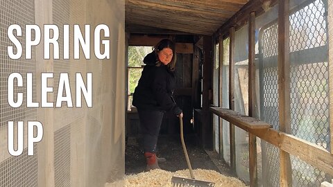 Spring Clean Up VLOG | Preparing For Partridge Chanteclers