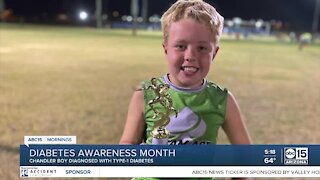Chandler family shares story of 6-year-old boy's diabetes diagnosis