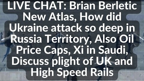 LIVE CHAT: Brian Berletic New Atlas, How did Ukraine attack with drones so deep in Russia Territory