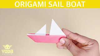 How To Make An Origami Sailboat - Easy And Step By Step Tutorial