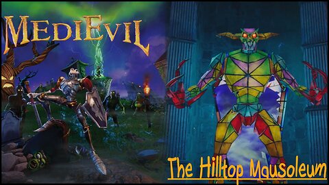 MediEvil (Part 4) - The Hilltop Mausoleum (Boss) - Stained Glass Demon