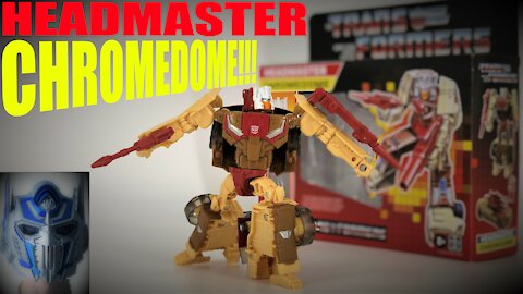 Transformers Headmaster - Chromedome Review