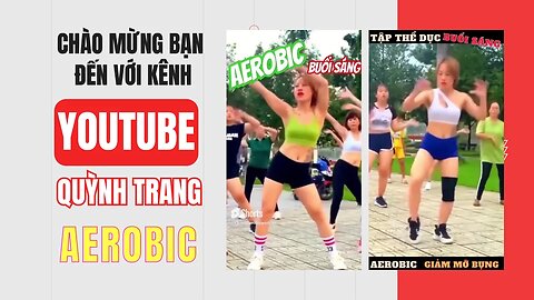 Thể Dục Sáng Aerobic Bài Tập 20 phút Giúp Bụng Nhỏ Eo Thon