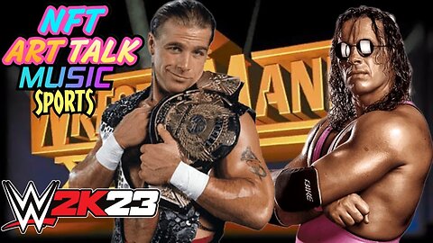 🎮🕹🤼🏼‍♂️ Shawn Michaels vs. Bret Hart | The Showdown of Legends: WWE 2K23