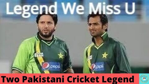 Two Pakistani Cricket Legend