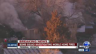 Officials: Mobile home in Federal Heights set ablaze by man who admitted to putting bombs inside