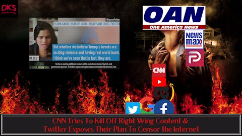 CNN Tries To Kill Off Right Wing Content and Twitter Exposes Their Plan To Censor the Internet