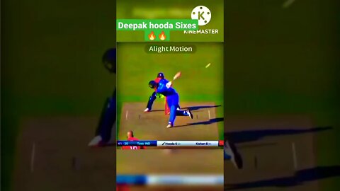 Deepak Hooda Sixes🔥||#shorts #viral #youtubeshorts #india #reels #shortsvideo #viratkohli #virat#ms