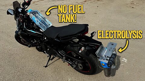 THE MOTORBIKE THAT WORKS ON WATER 100% REAL