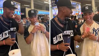 Mind-blowing magic trick leaves these dudes in awe