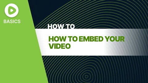 Rumble Basics: How to Embed your Video
