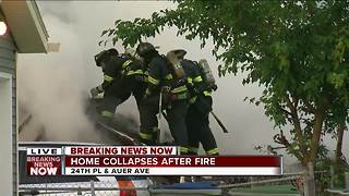 BREAKING: Fire officials give update on house fire on Milwaukee's north side