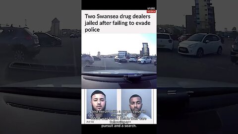 Two Swansea drug dealers jailed after failing to evade police #short #trending #viral #fyp