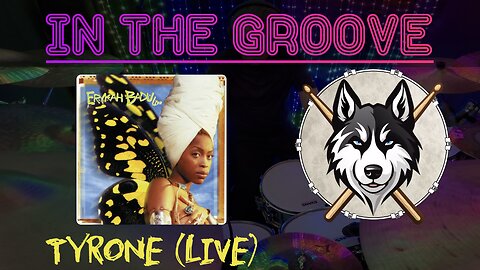 45 — Erykah Badu — Tyrone (Live) — HuskeyDrums | In the Groove | Drum Cover
