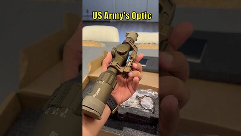 UNBOXING the New US ARMY’S Optic