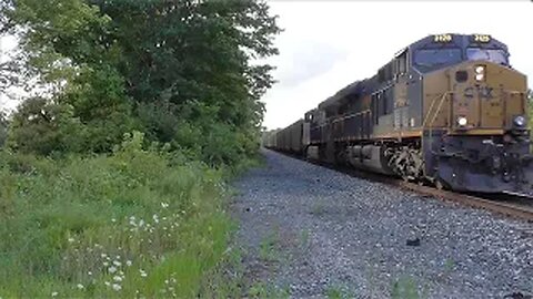 CSX E907 Empty Coal Train from Lodi, Ohio August 15, 2023