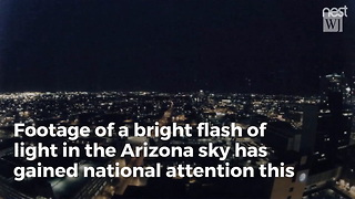 Camera Catches Brilliant Streak Across Phoenix Sky Source Unknown
