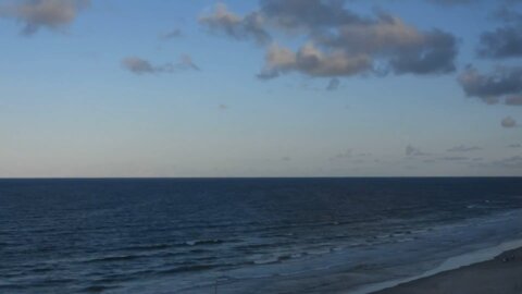 Ormond Beach fall of the night time lapse
