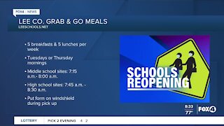 Grab and go meals Lee County