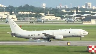 USN P-8 Poseidon at Kadena AB in Okinawa, Japan